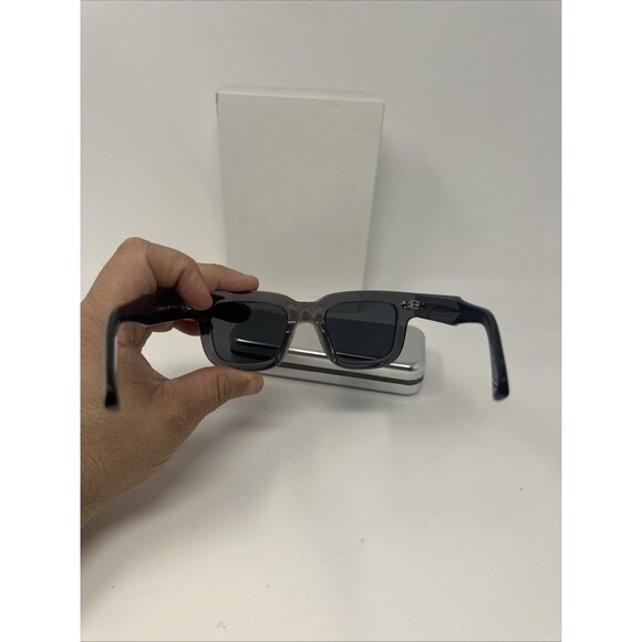 Cubitts Plender Sunglasses Crystal Grey Black 47-23 Stylish Eyewear - Picture 3 of 7